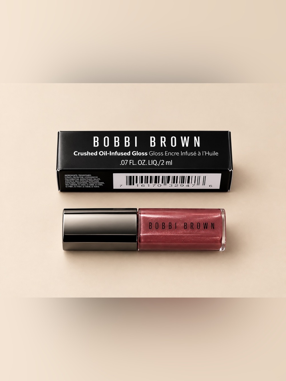 Bobbi Brown Crushed Oil-Infused Gloss — Slow Jam Mini, NIB